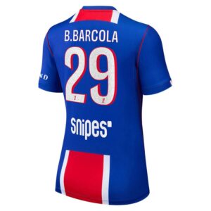 Maillot PSG B.Barcola Domicile Femme 2026/2027 – Image 3