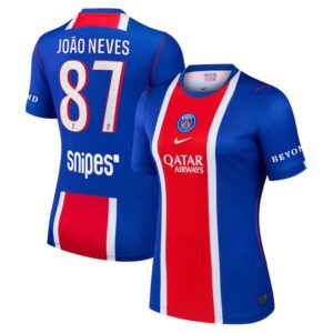Maillot PSG João Neves Domicile Femme 2026/2027 – Image 1