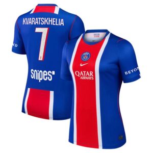 Maillot PSG Kvaratskhelia Domicile Femme 2026/2027 – Image 1