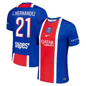 Maillot PSG L.Hernandez Domicile 2026/2027 – Image 1
