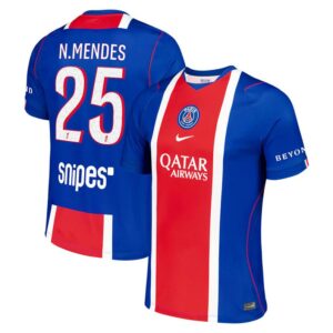 Maillot PSG N.Mendes Domicile 2026/2027 – Image 1