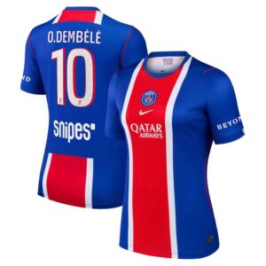Maillot PSG O.Dembélé Domicile Femme 2026/2027 – Image 1