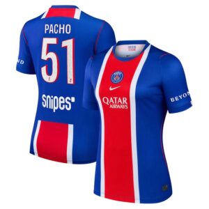 Maillot PSG Pacho Domicile Femme 2026/2027 – Image 1