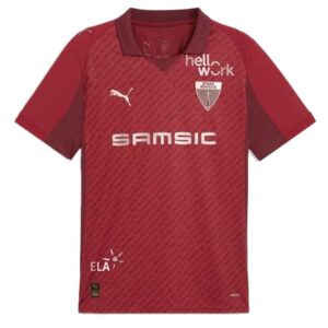 Maillot Rennes 125 Ans Rouge – Image 2