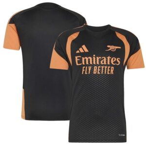 Maillot Training Arsenal 2026/2027 Noir Orange – Image 1