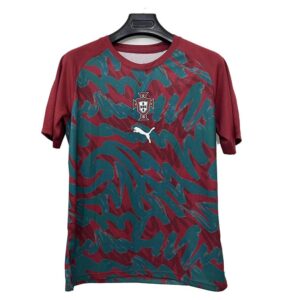 Maillot Training Portugal 2026 Vert Rouge – Image 1