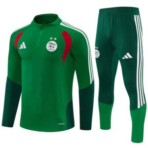 Survêtement Algeria 2026 Vert (Training top+Pantalon)