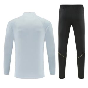 Survêtement Barcelone 2026/27 Blanc Noir (Training top+Pantalon) – Image 2
