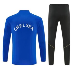 Survêtement Chelsea 2026/2027 Bleu Noir (Training top+Pantalon) – Image 2