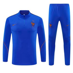 Survêtement France 2026/2027 Bleu (Training top+Pantalon) – Image 2