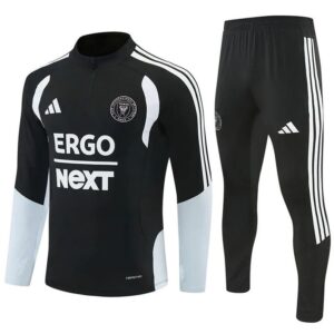 Survêtement Inter Miami 2026/2027 Noir Blanc (Training top+Pantalon) – Image 1