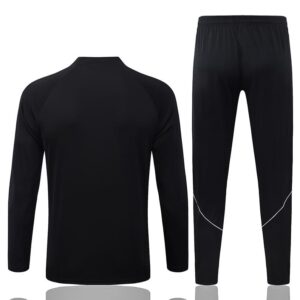 Survêtement PSG 2026/27 Noir Blanc (Training top+Pantalon) – Image 2