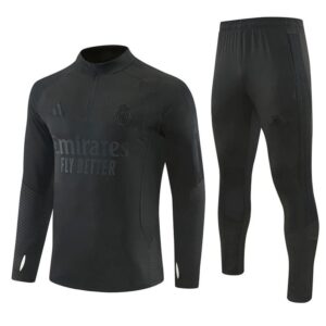 Survêtement Real Madrid 2026/2027 Noir (Training top+Pantalon) – Image 1