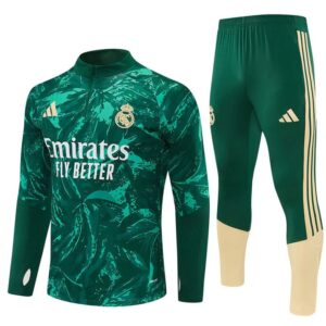 Survêtement Real Madrid 2026/27 Vert Jaune (Training top+Pantalon) – Image 1