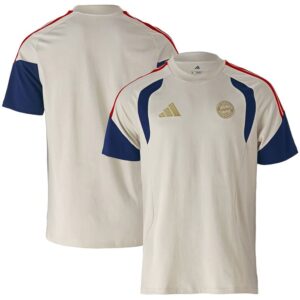 T-Shirt Bayern Munich 2026/2027 Blanc Bleu – Image 1