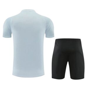 Ensemble Maillot Training Barcelone 2026/27 Blanc Noir – Image 2