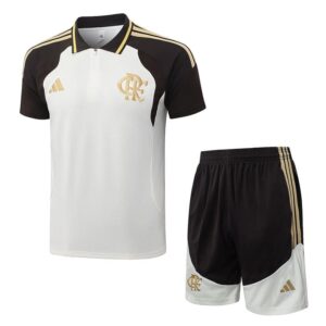 Ensemble Polo Flamengo 2026/27 Blanc Marron