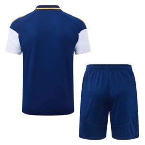 Ensemble Polo Real Madrid 2026/27 Bleu Jaune Blanc – Image 2