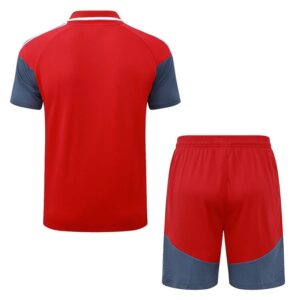 Ensemble Polo SC Internacional 2026/27 Rouge Gris – Image 2