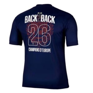 Maillot PSG Domicile Enfant 2025/26 Flocage Champions of Europe 26 – Image 2