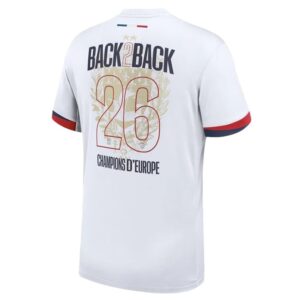 Maillot PSG Extérieur 2025/26 Flocage Champions of Europe 26 – Image 3