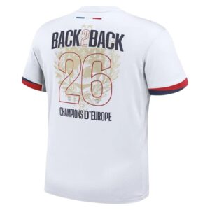 Maillot PSG Extérieur Enfant 2025/26 Flocage Champions of Europe 26 – Image 2