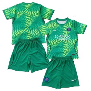 Maillot Gardien PSG Enfant 2026/2027 Vert – Image 1