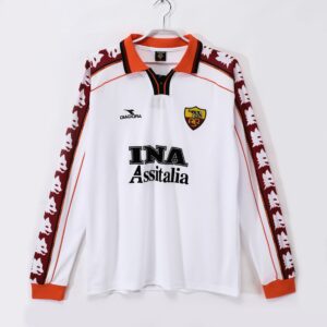 Maillot Rétro AS Roma Extérieur Manches Longues 1998/1999